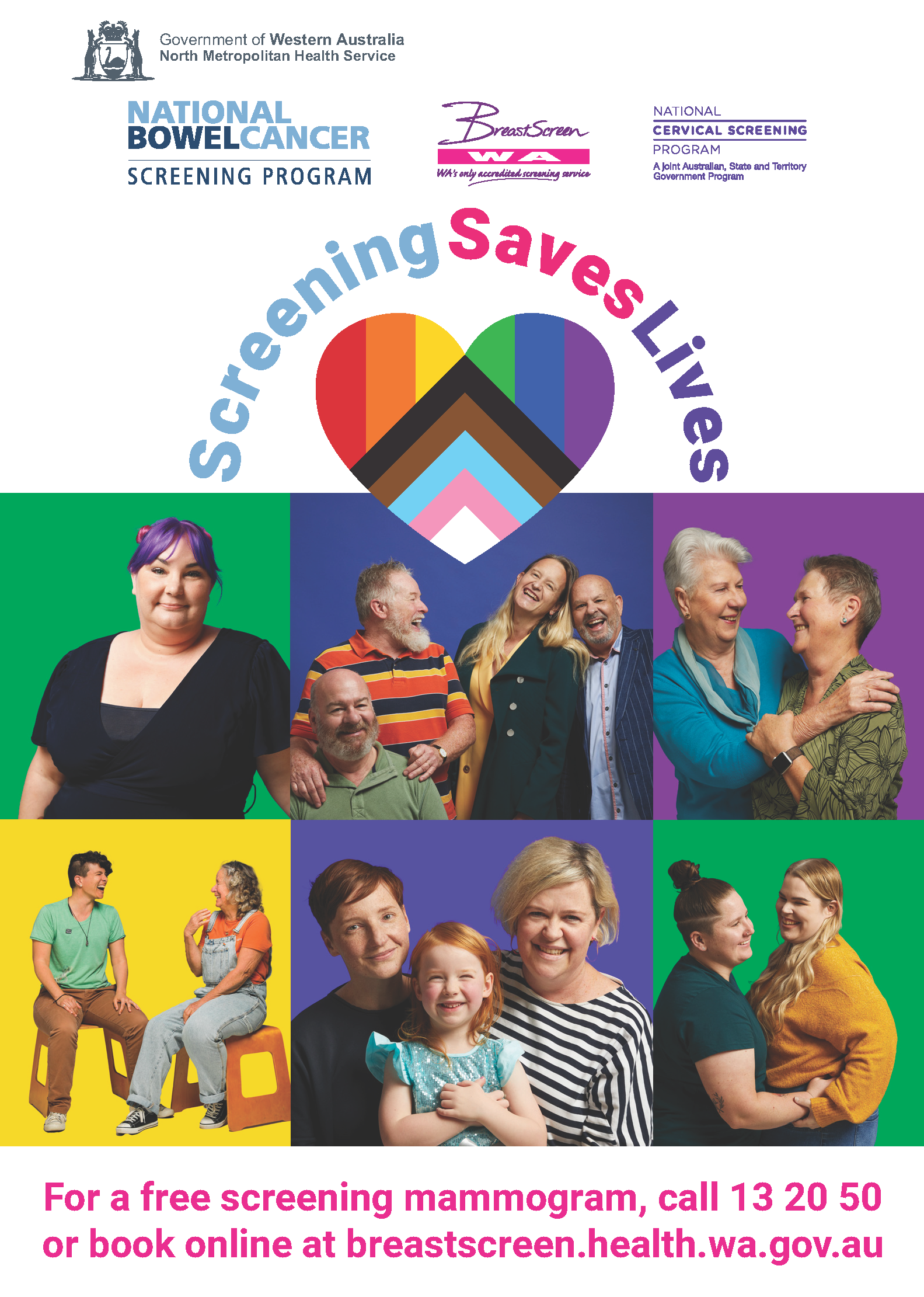 The Screening Saves Lives ad in The West newspaper