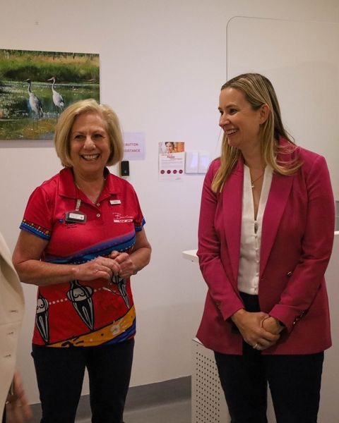 BSWA staff in Midland clinic for Minister for Health visit