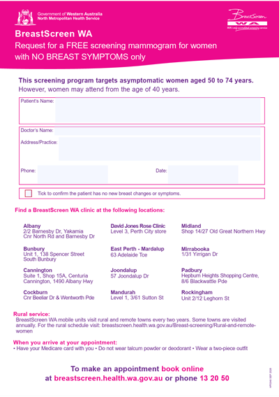 Image of Digital GP referral form