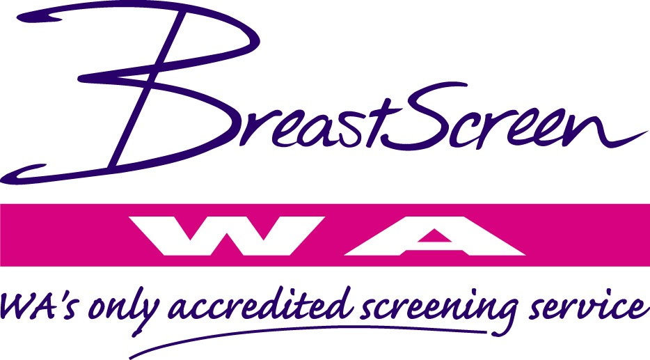 BreastScreen WA Pink and purple logo
