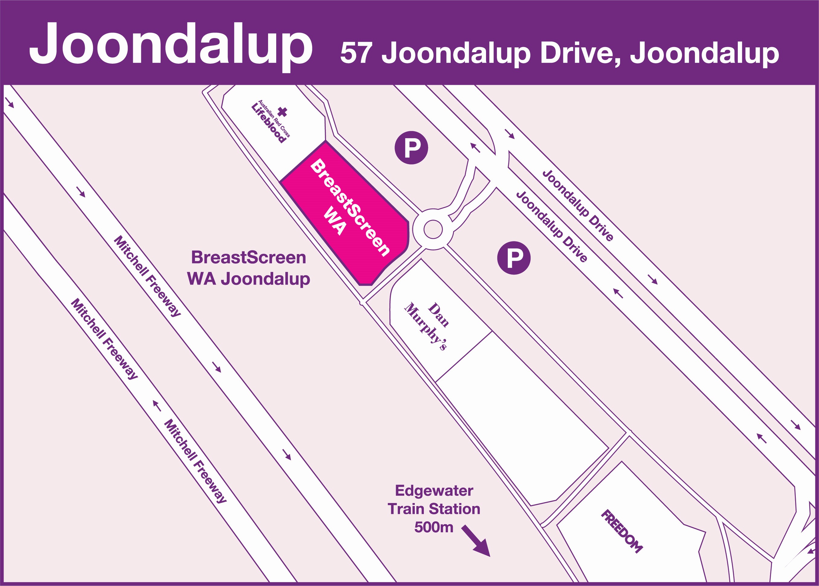 Joondalup map
