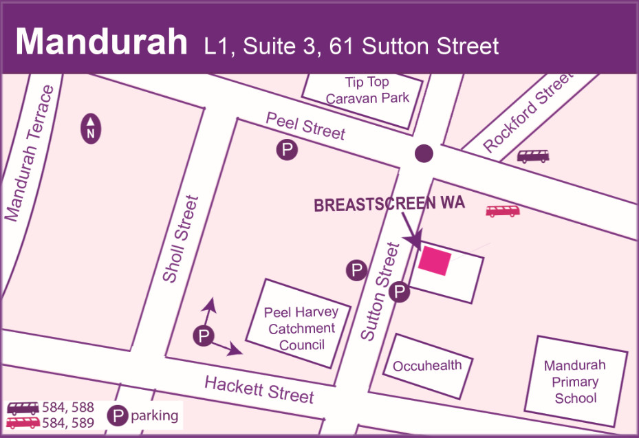 Mandurah map